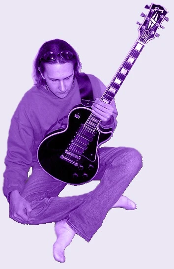 Me in 1998 with my Gibson Les Paul